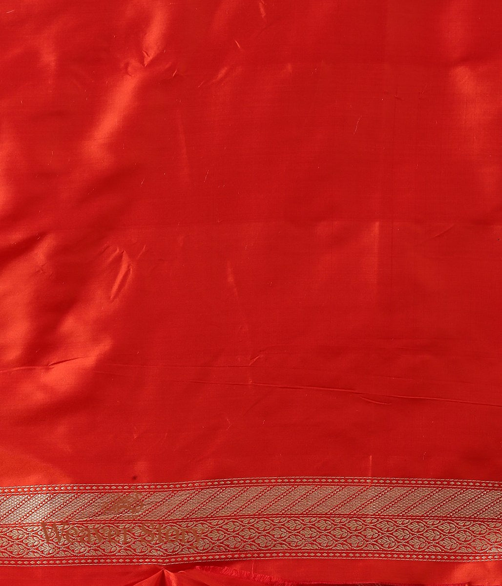 Handwoven_Red_Brocade_Shikargah_Saree_WeaverStory_05