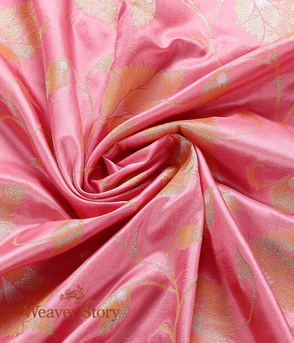 Handloom_Rose_Pink_Sona_Rupa_Jaal_Dupatta_WeaverStory_05
