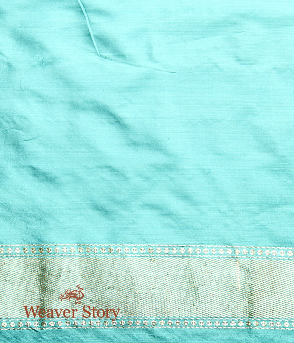 Handloom_Light_Blue_Kadhwa_Booti_Saree_with_Kadhwa_Border_WeaverStory_05
