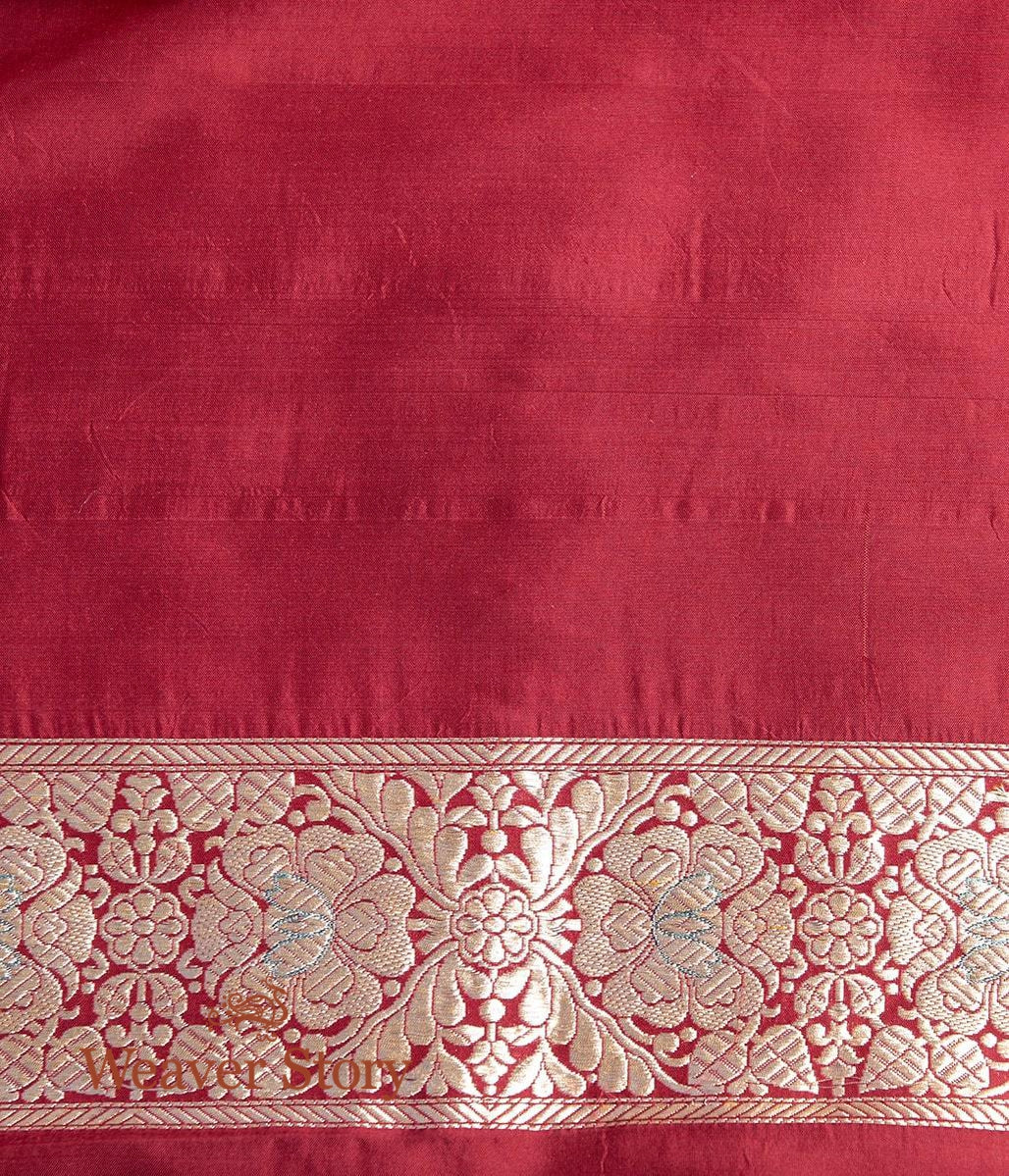 Handwoven_Red_Banarasi_Jangla_-_Weaver_Story_Exclusive_WeaverStory_05