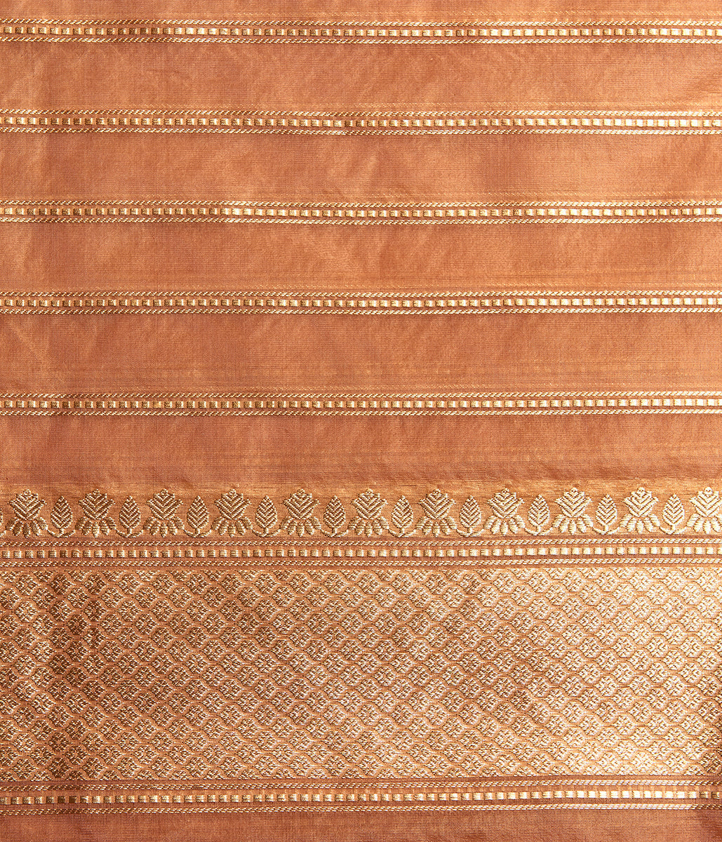 Handwoven_Mustard_Kora_Saree_With_Kadhwa_Booti_WeaverStory_05