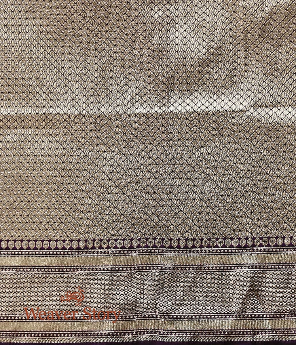 Handwoven_Purple_Banarasi_Katan_Silk_Saree_with_Zari_Booti_WeaverStory_05