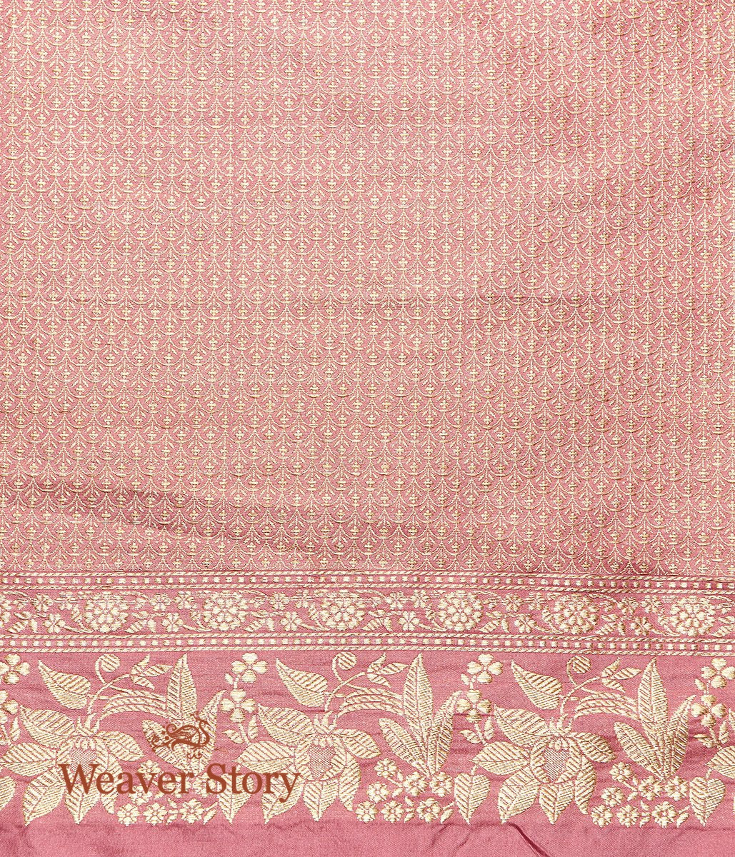 Handloom_Sky_Blue_Kora_Silk_Banarasi_Saree_with_Peach_Selvedge_WeaverStory_05