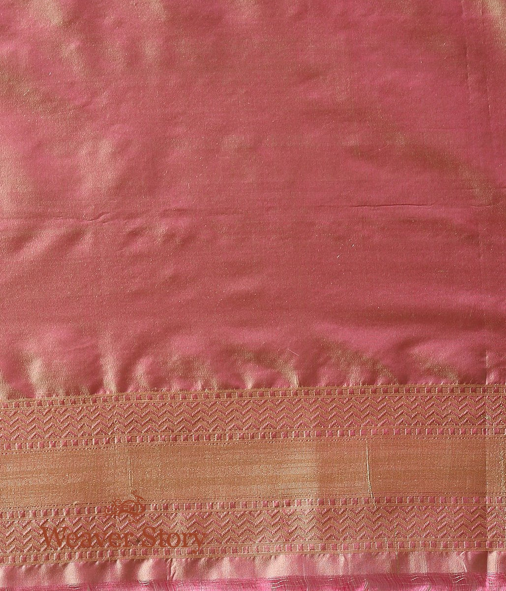 Handwoven_Banarasi_Patola_Saree_in_Green_and_Pink_WeaverStory_05