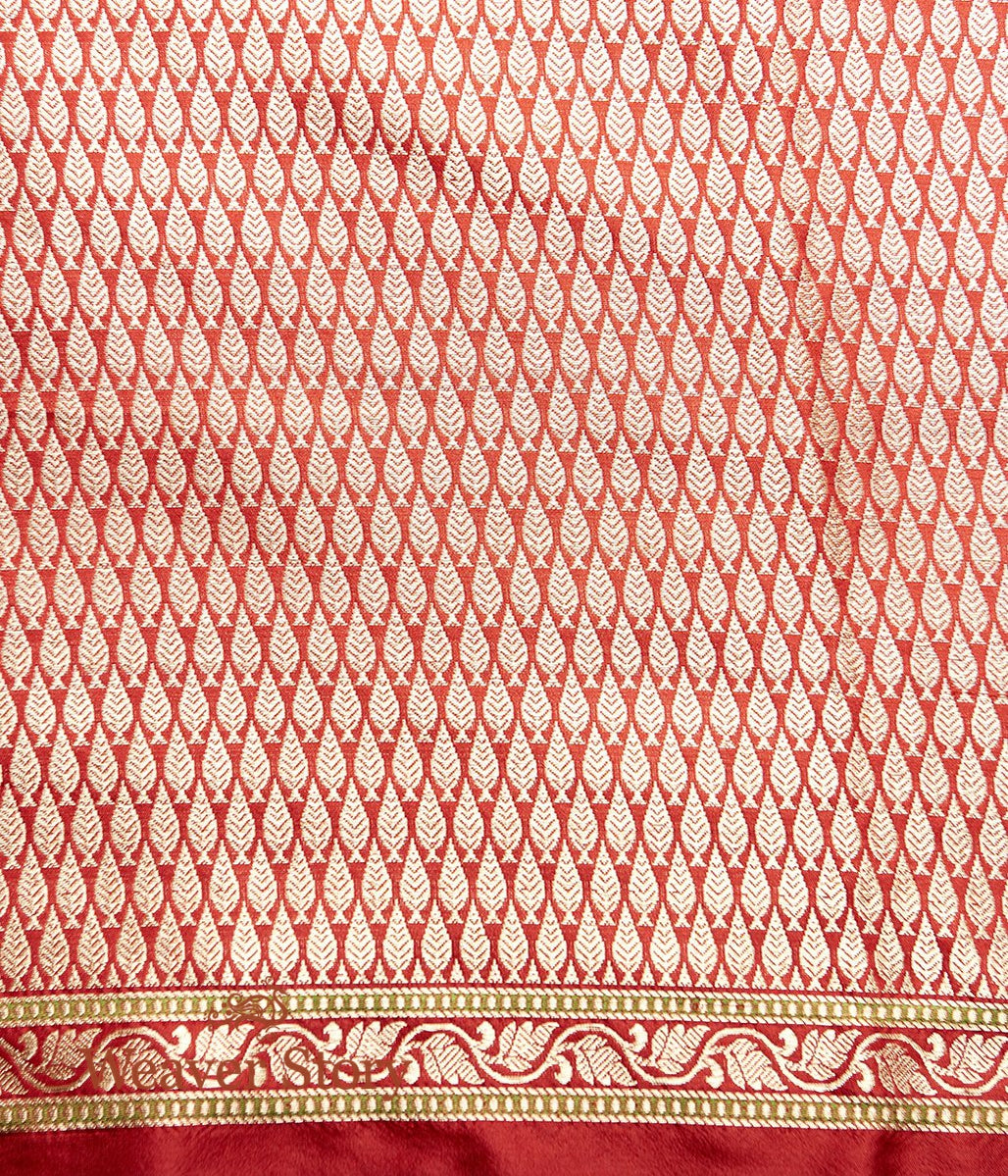 Handwoven_Mustard_Booti_Saree_with_Konia_and_Heavy_Blouse_WeaverStory_05