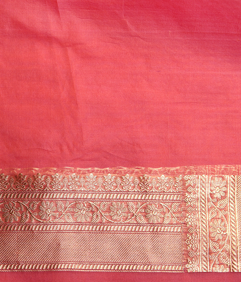 Handwoven_Pink_Kora_Saree_With_Kadhwa_Booti_WeaverStory_05