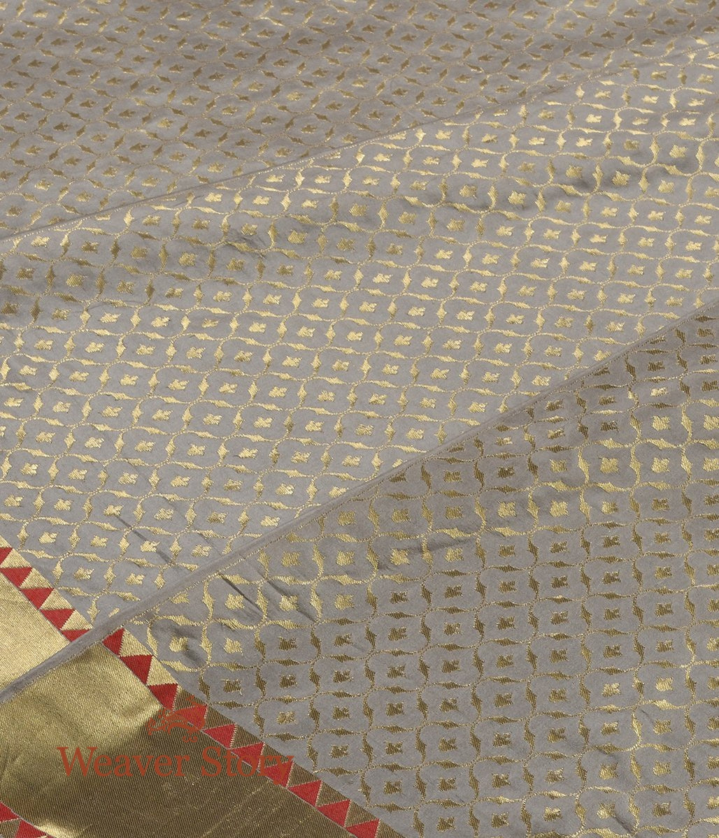 Handloom_Grey_Kalidar_Jaal_Katan_Silk_Banarasi_Lehenga_WeaverStory_05