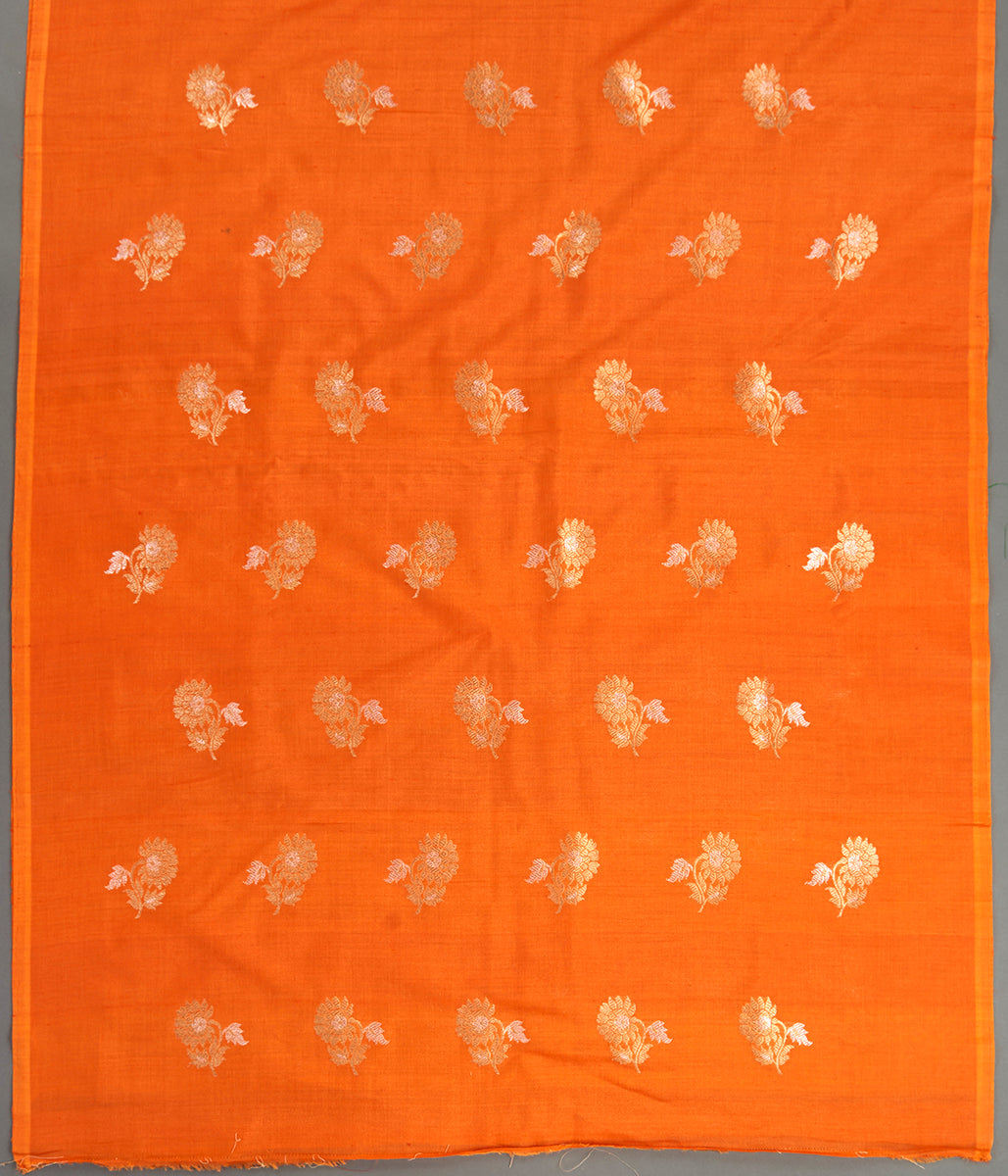 Suit_Set_-_Handwoven_Orange_Tusser_Kurta_with_Pink_Dupatta_WeaverStory_05
