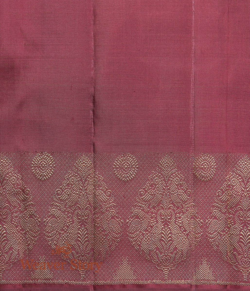 Handwoven_Maroon_All_Over_Zari_Kanjivaram_Saree_WeaverStory_05