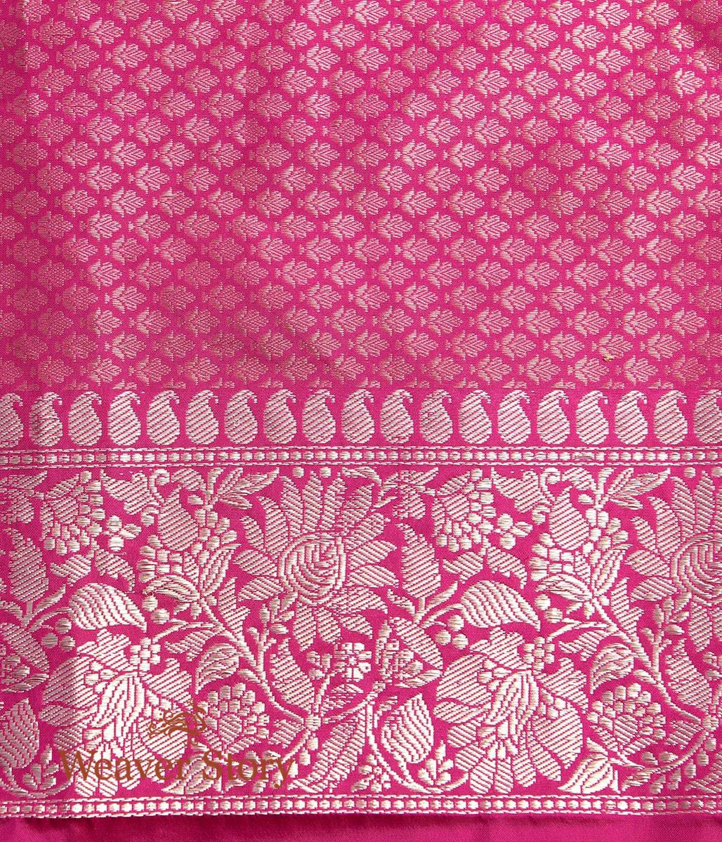 Handwoven_Rani_Pink_Anaar_Jangla_Saree_WeaverStory_05