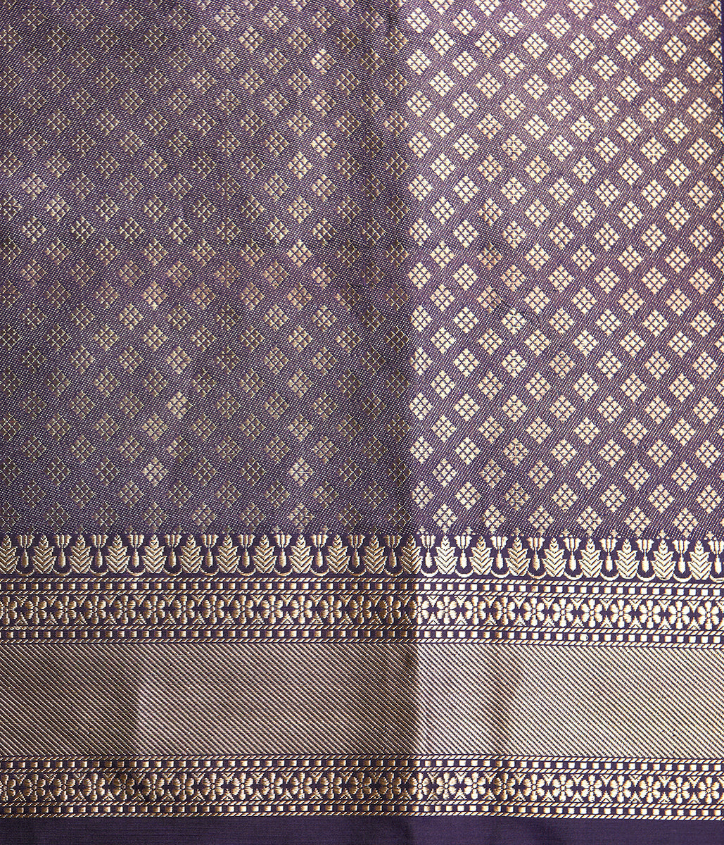 Handloom_Purple_Sona_Rupa_Kadhwa_Jangla_Saree_WeaverStory_05