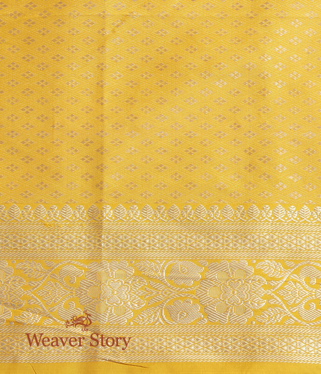 Handloom_Yellow_Sona_Rupa_Kadhwa_Jangla_Saree_WeaverStory_05