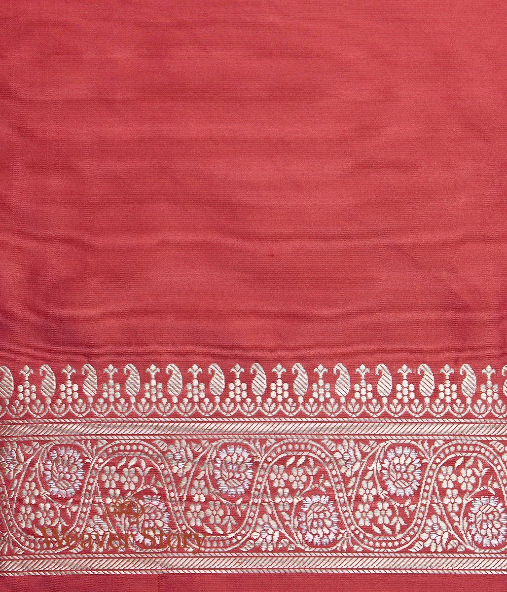 Handloom_Red_Real_Zari_Banarasi_Jangla_WeaverStory_05
