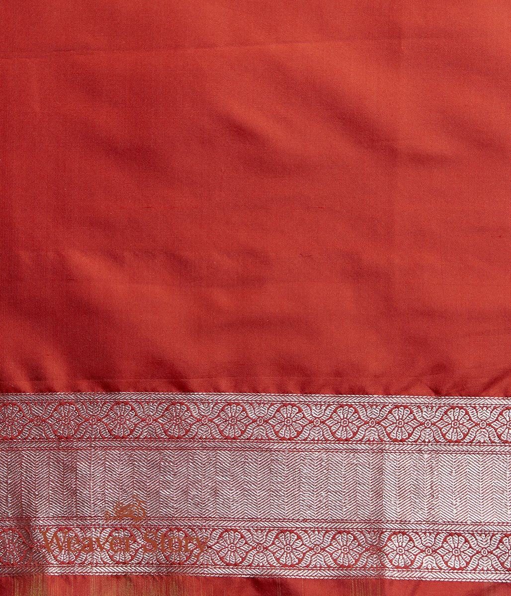 Handwoven_Yellow_Silver_Zari_Booti_Saree_WeaverStory_05