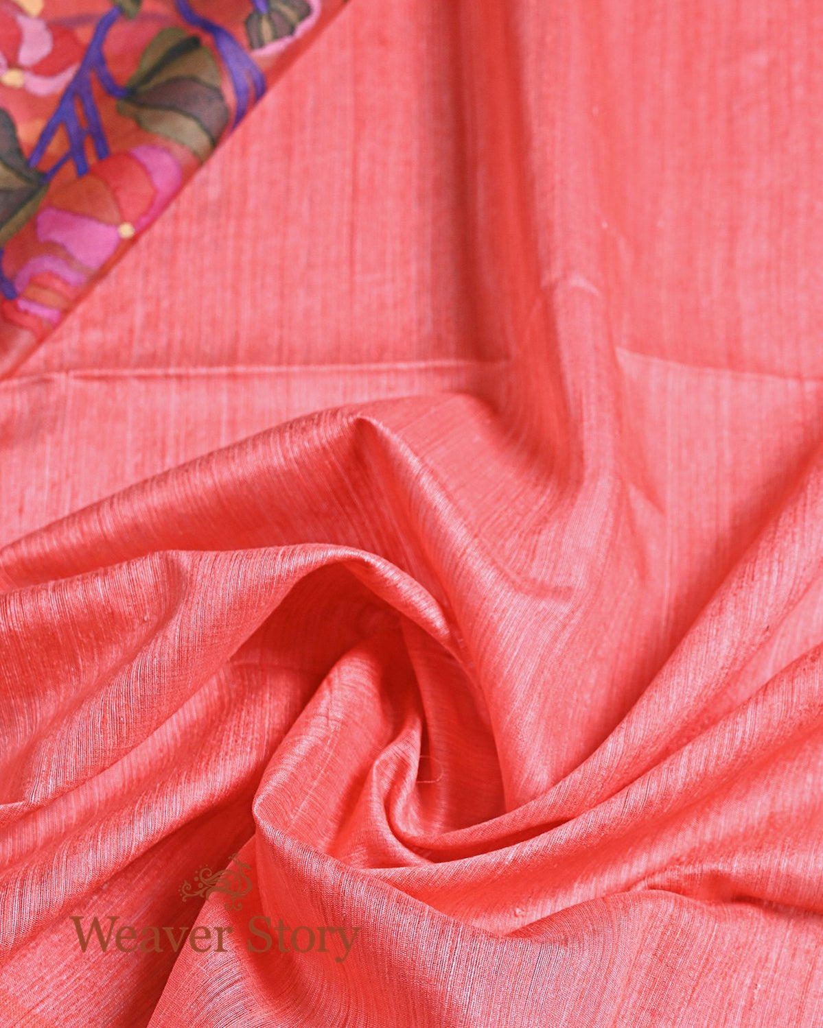 Handwoven_Peach_Matka_Silk_Jamdani_Saree_WeaverStory_05