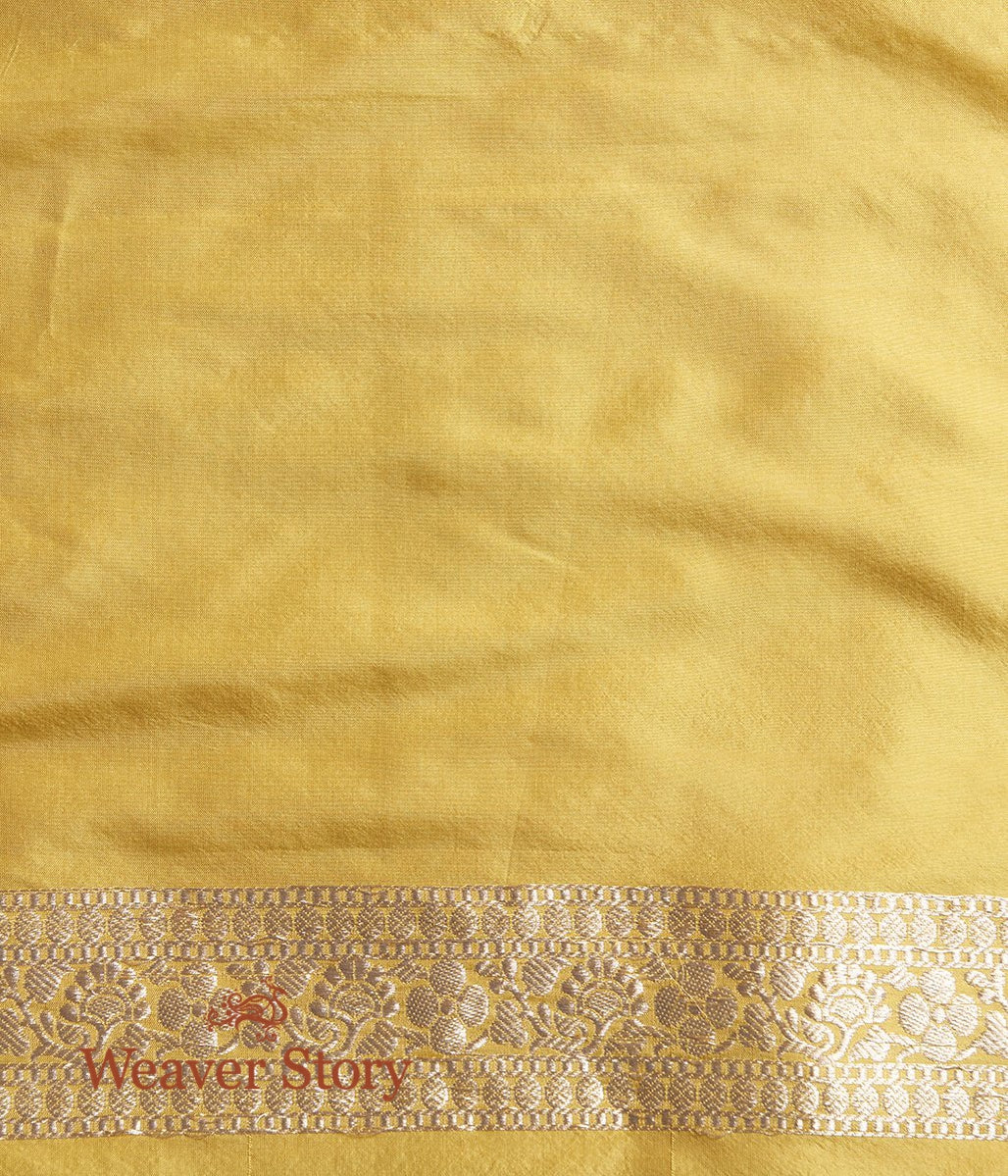 Handwoven_Yellow_Meenakari_Kadhwa_Jangla_Saree_WeaverStory_05
