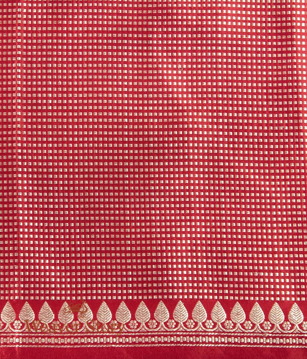 Handwoven_Red_Meenakari_Jangla_Saree_-_Master_Weaver_WeaverStory_05
