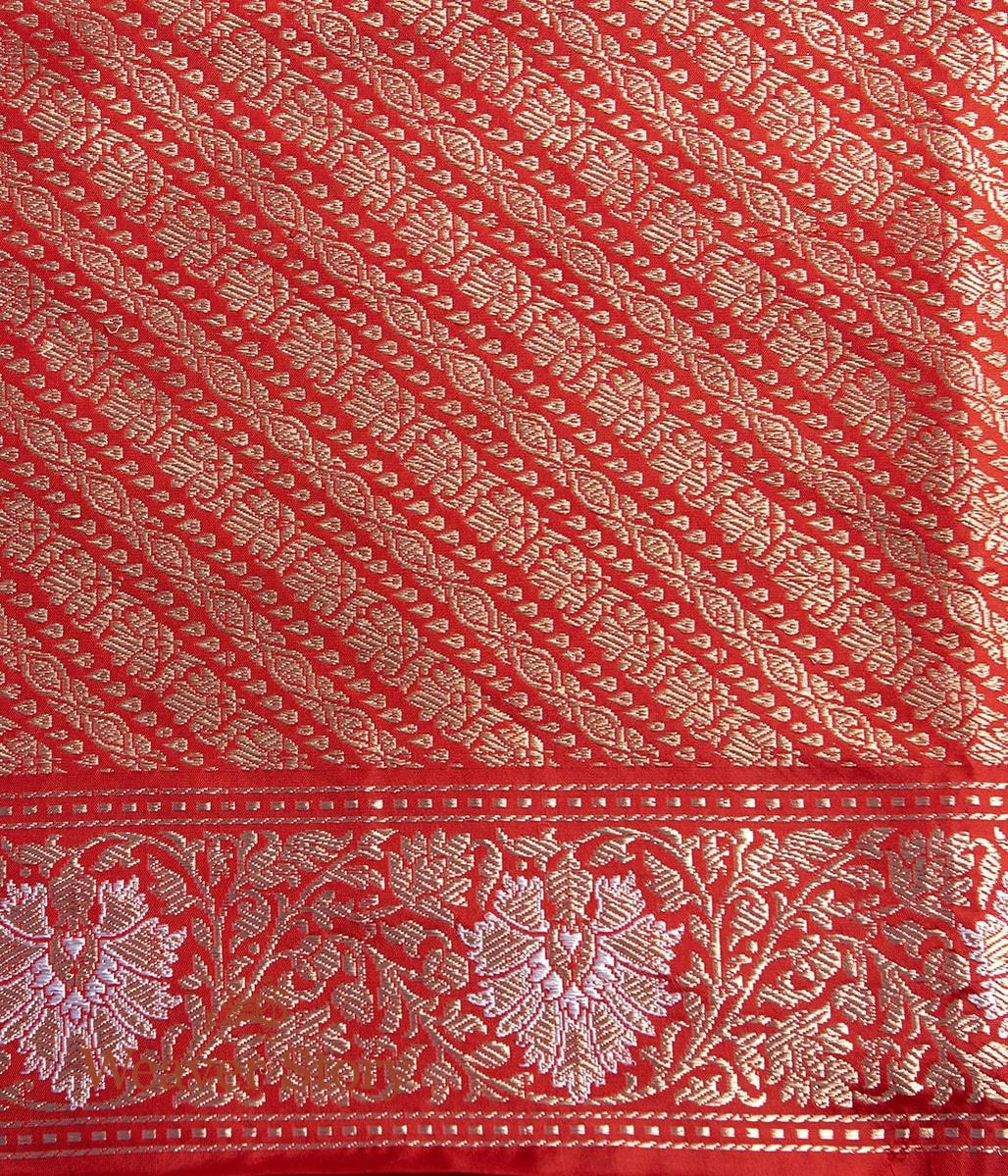 Handwoven_Red_Sona_Rupa_Kadhwa_Jangla_Saree_WeaverStory_05