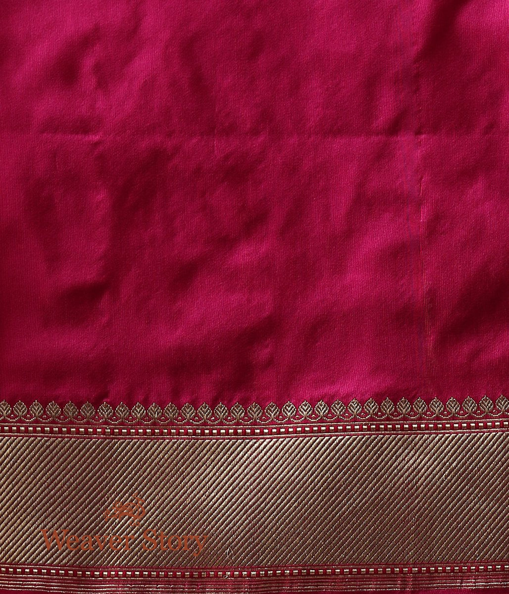 Handloom_Orange_Kadhwa_Jangla_Saree_with_Sona_Rupa_Zari_WeaverStory_05