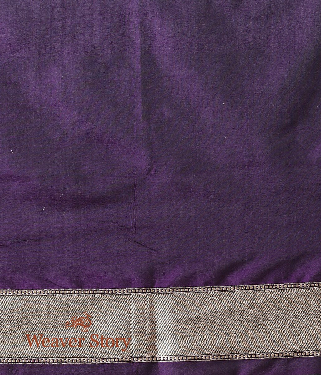 Handwoven_Purple_Banarasi_Saree_with_Cutwork_Jaal_WeaverStory_05