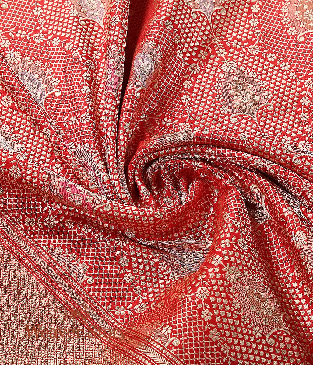 Handwoven_Red_Kimkhab_Dupatta_with_Meenkaari_WeaverStory_05