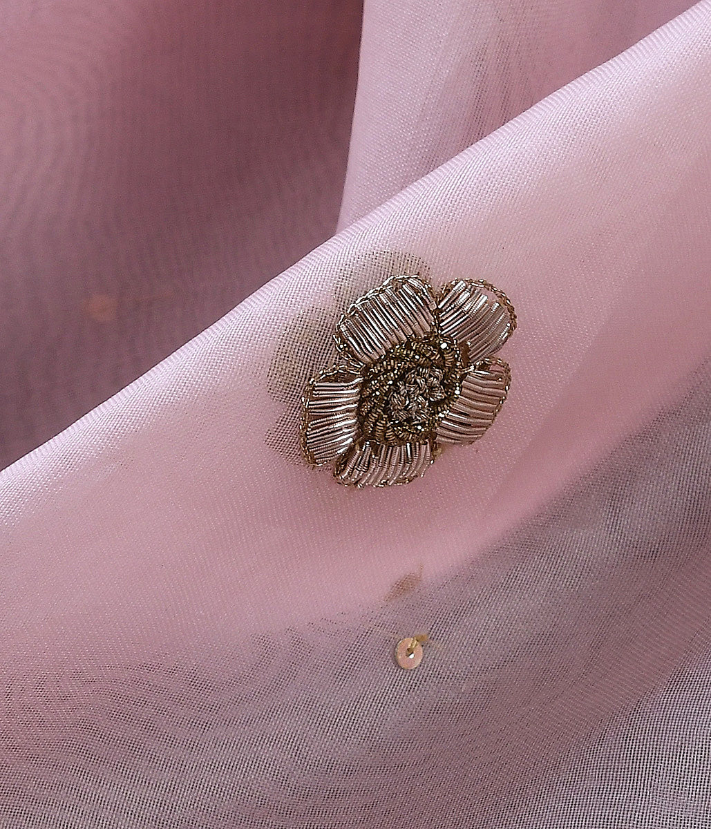 Handloom_Pink_Organza_Dupatta_with_Zardozi_Work_WeaverStory_05