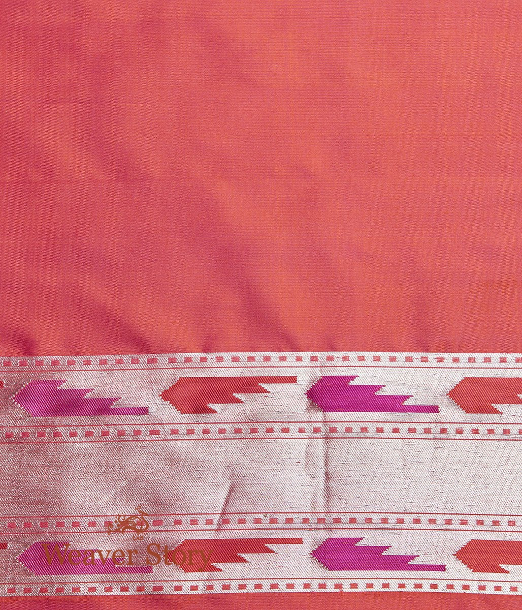 Handloom_Pink_Banaarasi_Saree_with_Zari_Base_and_Meenakari_WeaverStory_05