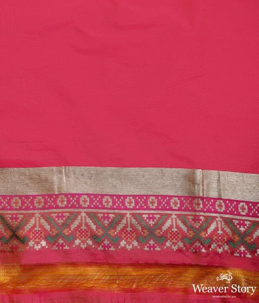 Handwoven_Purple_Cutwork_Booti_Meenakari_Banarasi_Patola_Saree_WeaverStory_05