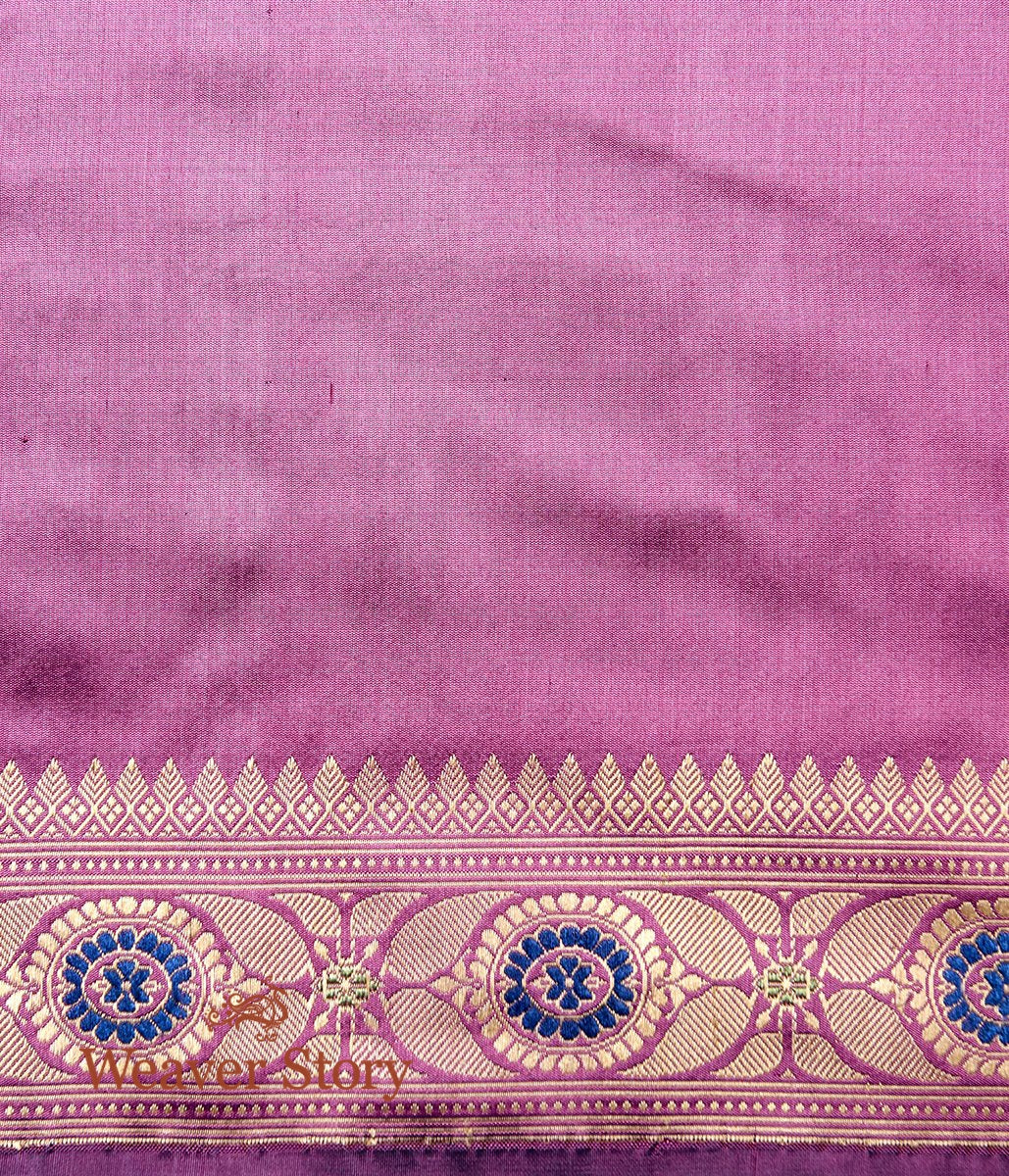 Handwoven_Mauve_Banaras_Baluchari_Saree_with_Elephant_Pallu_WeaverStory_05