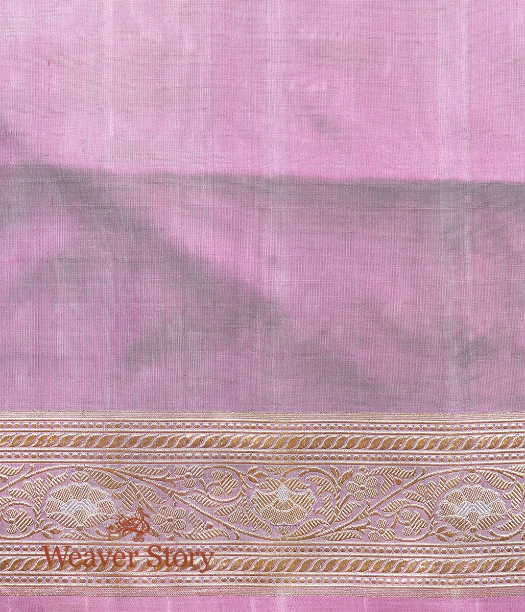 Handwoven_Real_Zari_Rangkaat_Saree_with_Diagonal_Weave_WeaverStory_05
