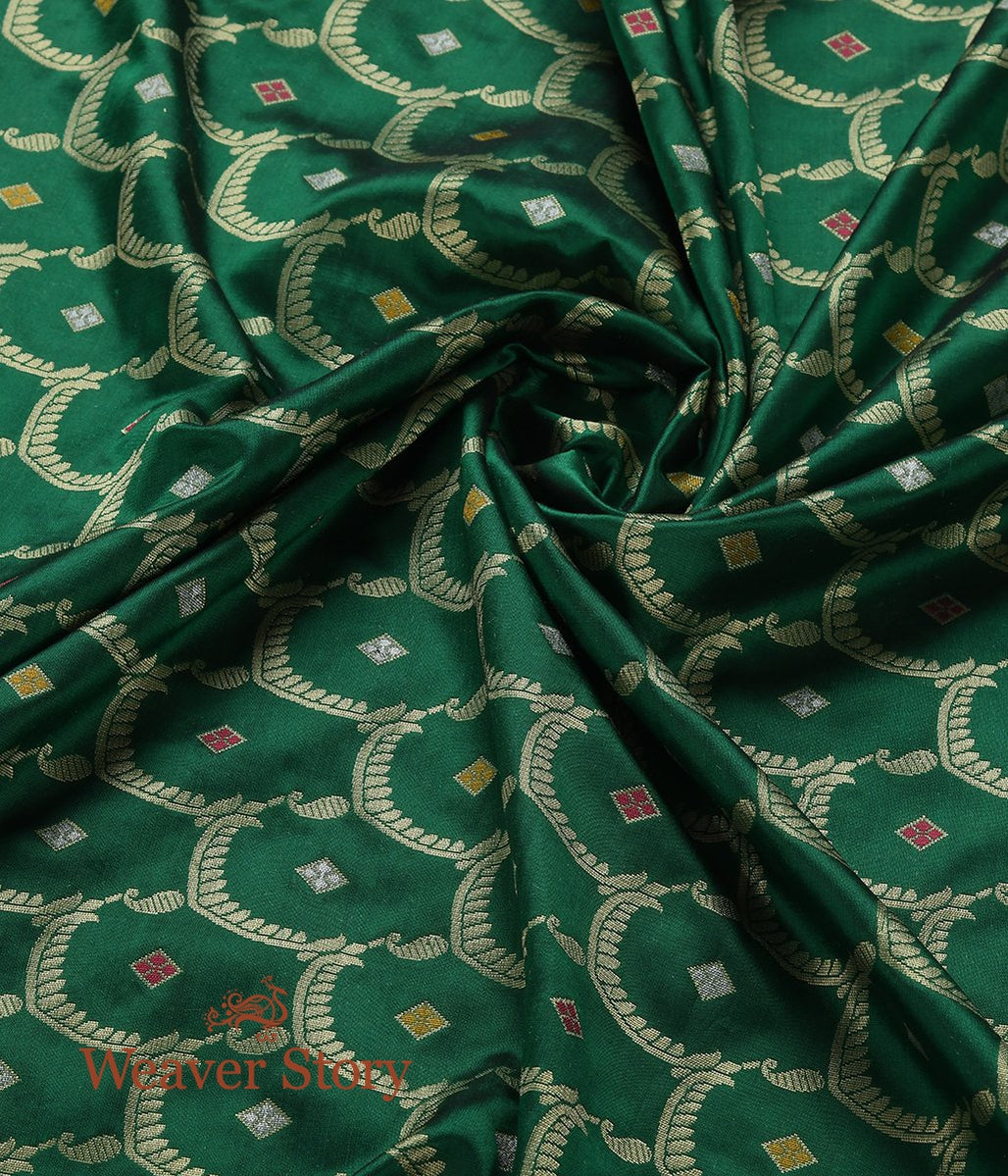 Handloom_Green_Cutwork_Jangla_Dupatta_WeaverStory_05
