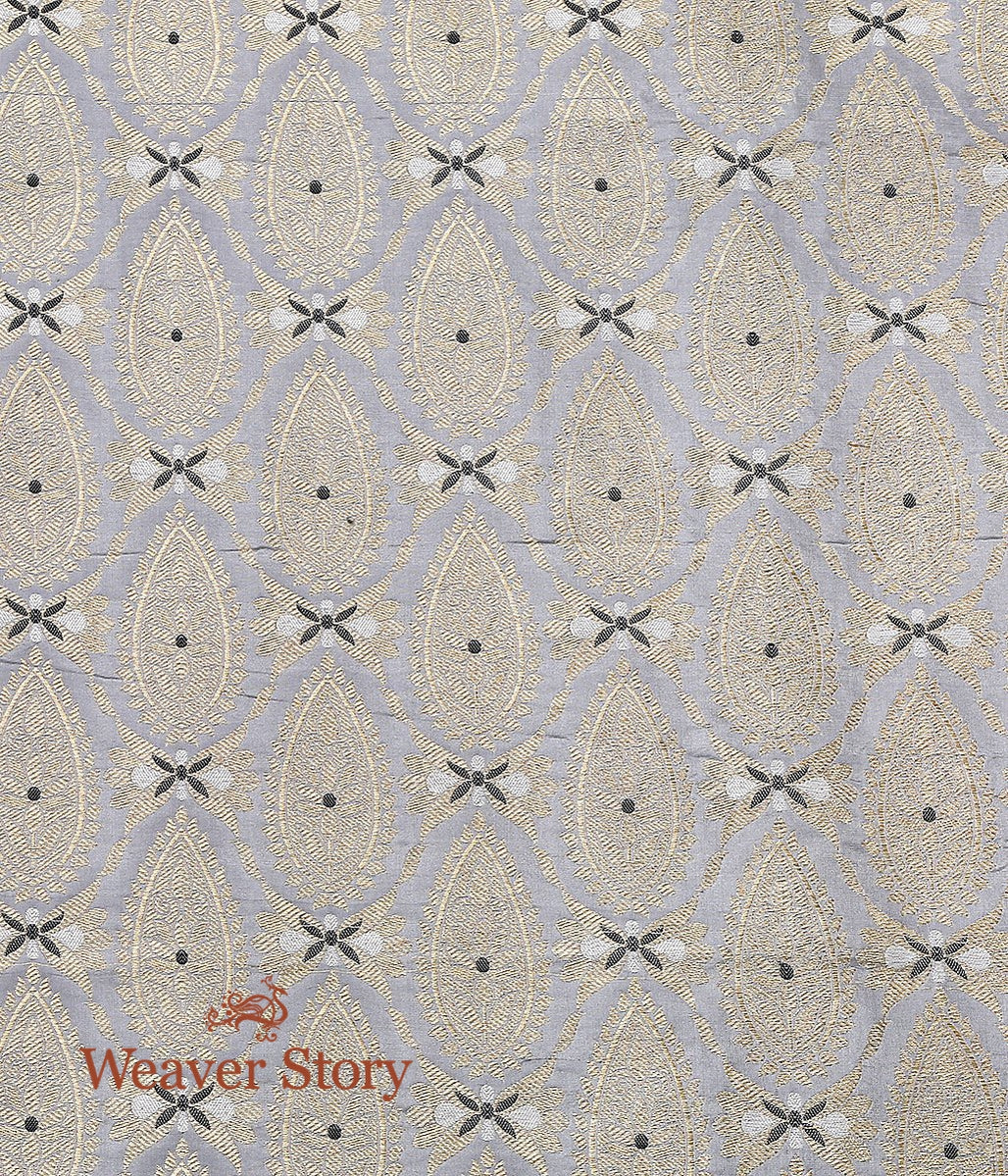 Handloom_Grey_Katan_Silk_Banarasi_Lehenga_with_Meenakari_WeaverStory_06