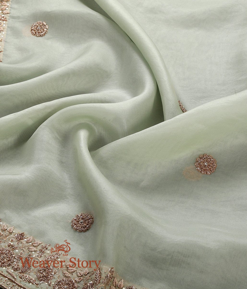 Ice_Blue_Zardozi_Work_Organza_Dupatta_with_Floral_Border_WeaverStory_06