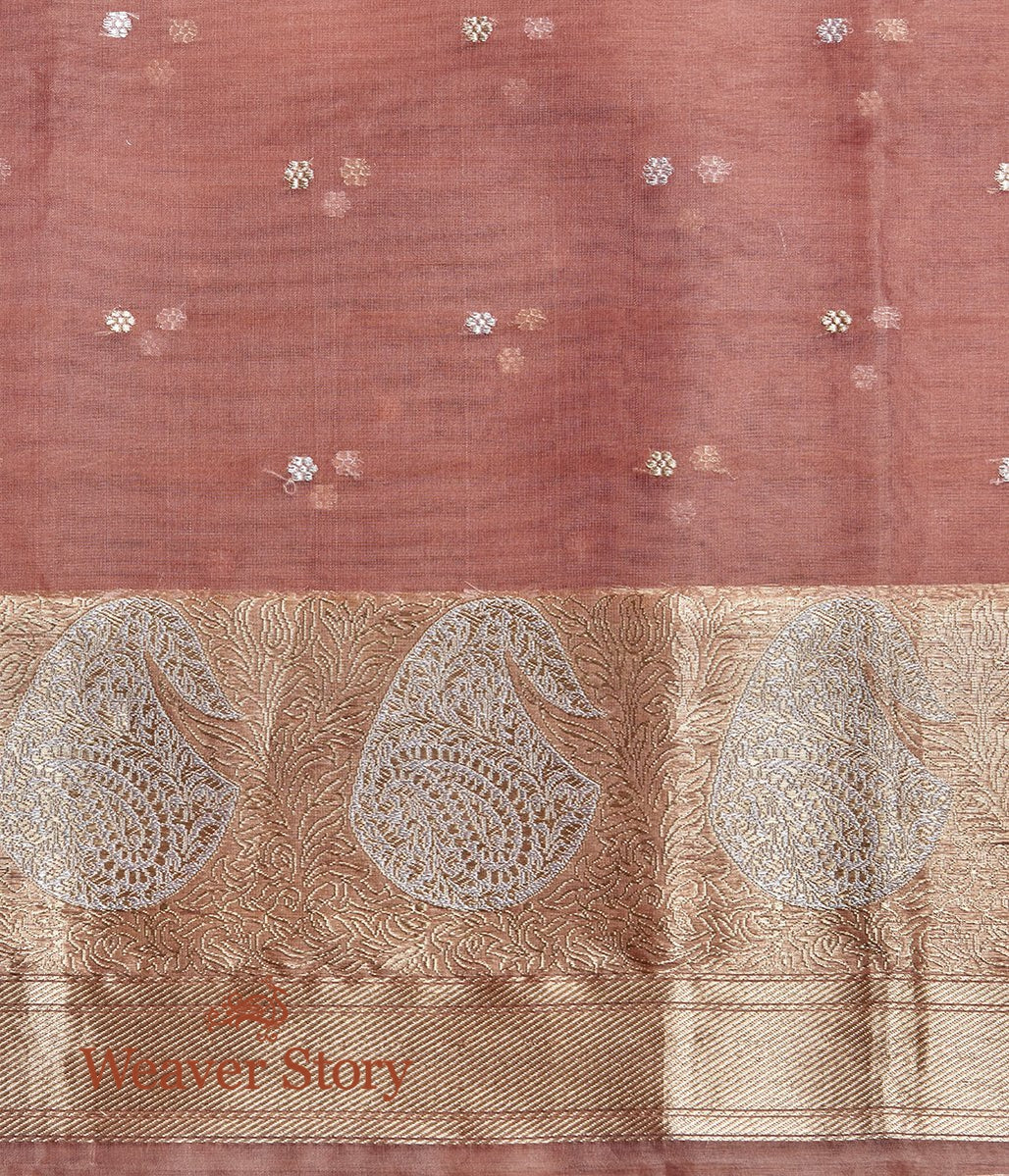 Handloom_Soft_Peach_Kora_Silk_Banarasi_Saree_with_Kadhwa_Weave_WeaverStory_05