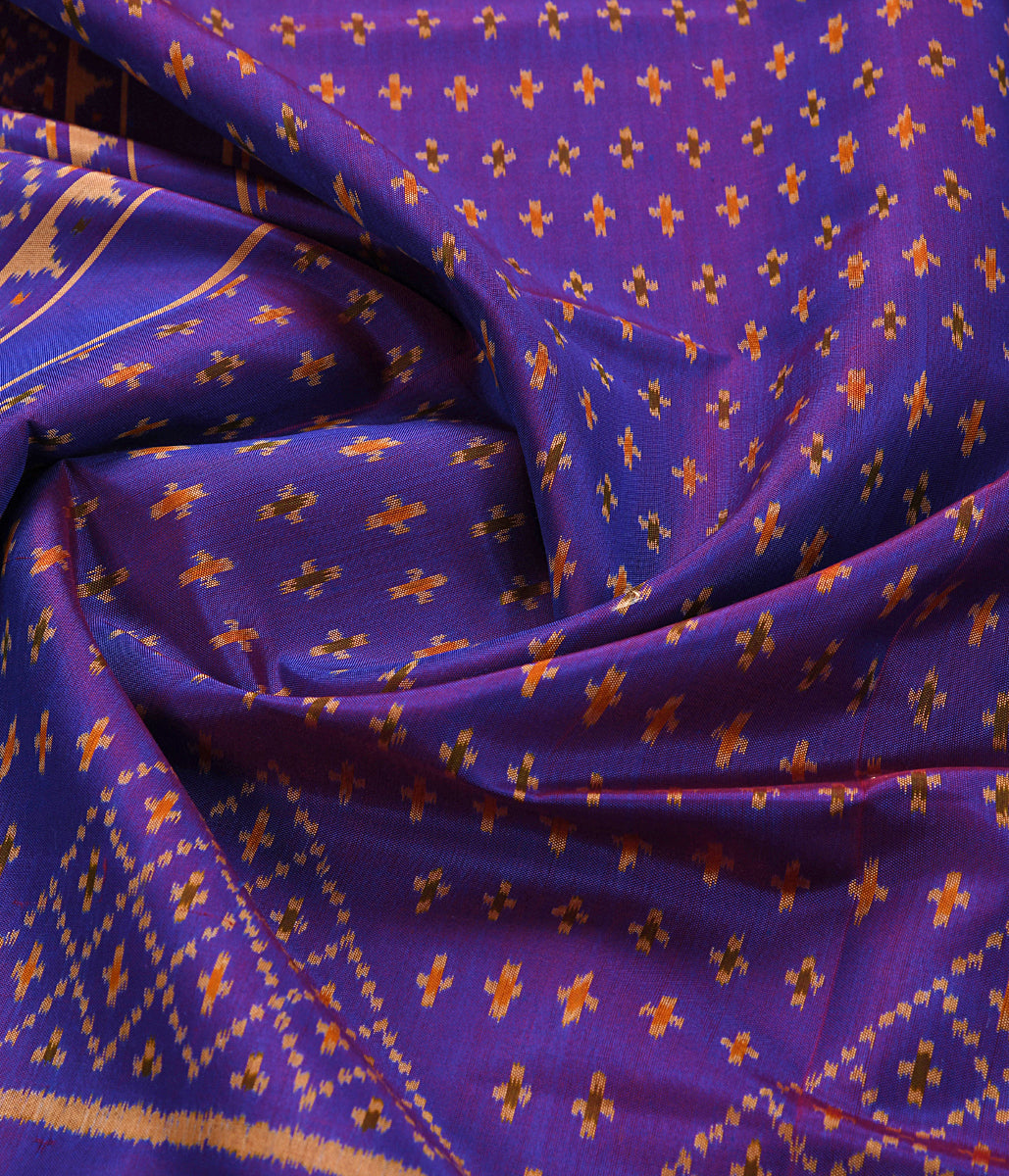 Handloom_Single_Ikat_Patola_Dupatta_in_Purple_WeaverStory_06