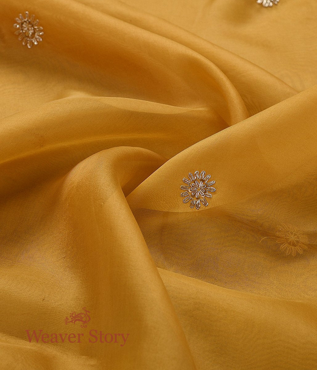 Handloom_Yellow_Dupatta_with_Scalloped_Zardozi_Work_WeaverStory_06