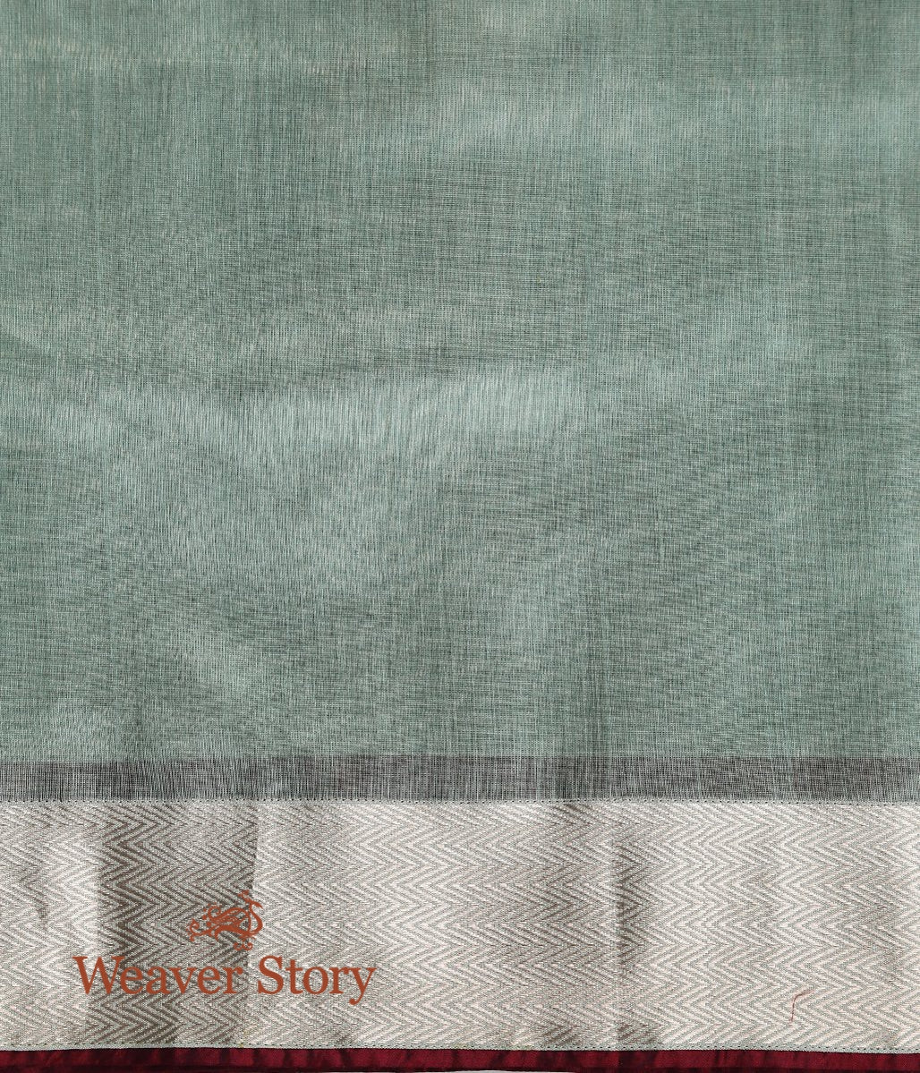 Handwoven_Light_Blue_Silk_Chanderi_with_Birds_WeaverStory_05