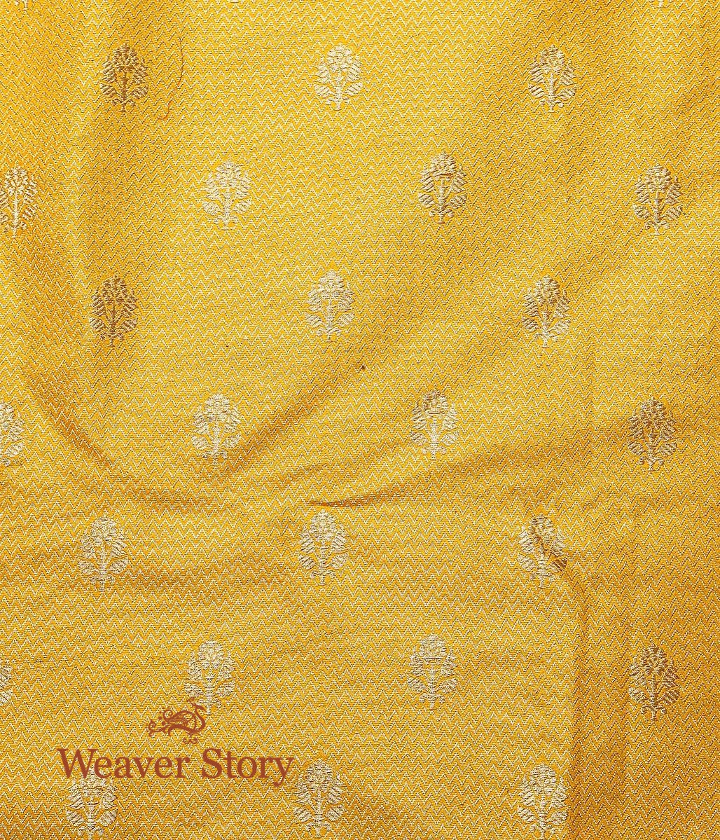 Handloom_Yellow_Banarasi_Kadhwa_Lehenga_with_Pink_Meenakari_WeaverStory_06