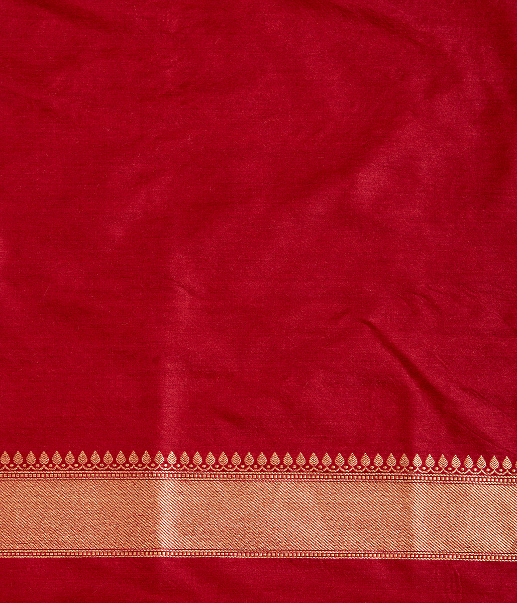 Banarasi_Suit_-_Handwoven_Mahroon_Banarasi_Tanchui_Kurta_with_Bootidar_Dupatta_WeaverStory_07