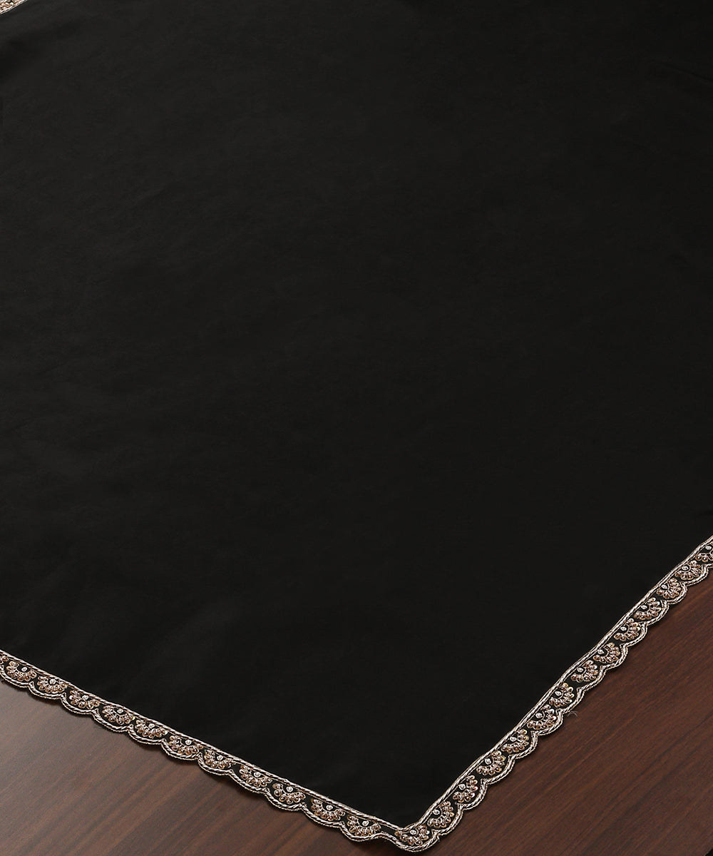 Black_Handloom_Pure_Organza_Dupatta_With_Hand_Embroidered_Zardozi_Scalloped_Border_WeaverStory_03
