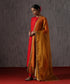 Handloom_Ochre_Yellow_Pure_Organza_Dupatta_With_Hand_Embroidered_Zardozi_Border_WeaverStory_01