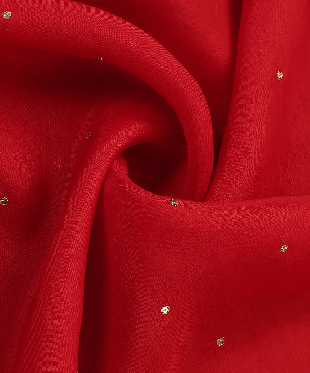 Red_Handloom_Pure_Organza_Dupatta_With_Hand_Embroidered_Zardozi_Border_WeaverStory_05