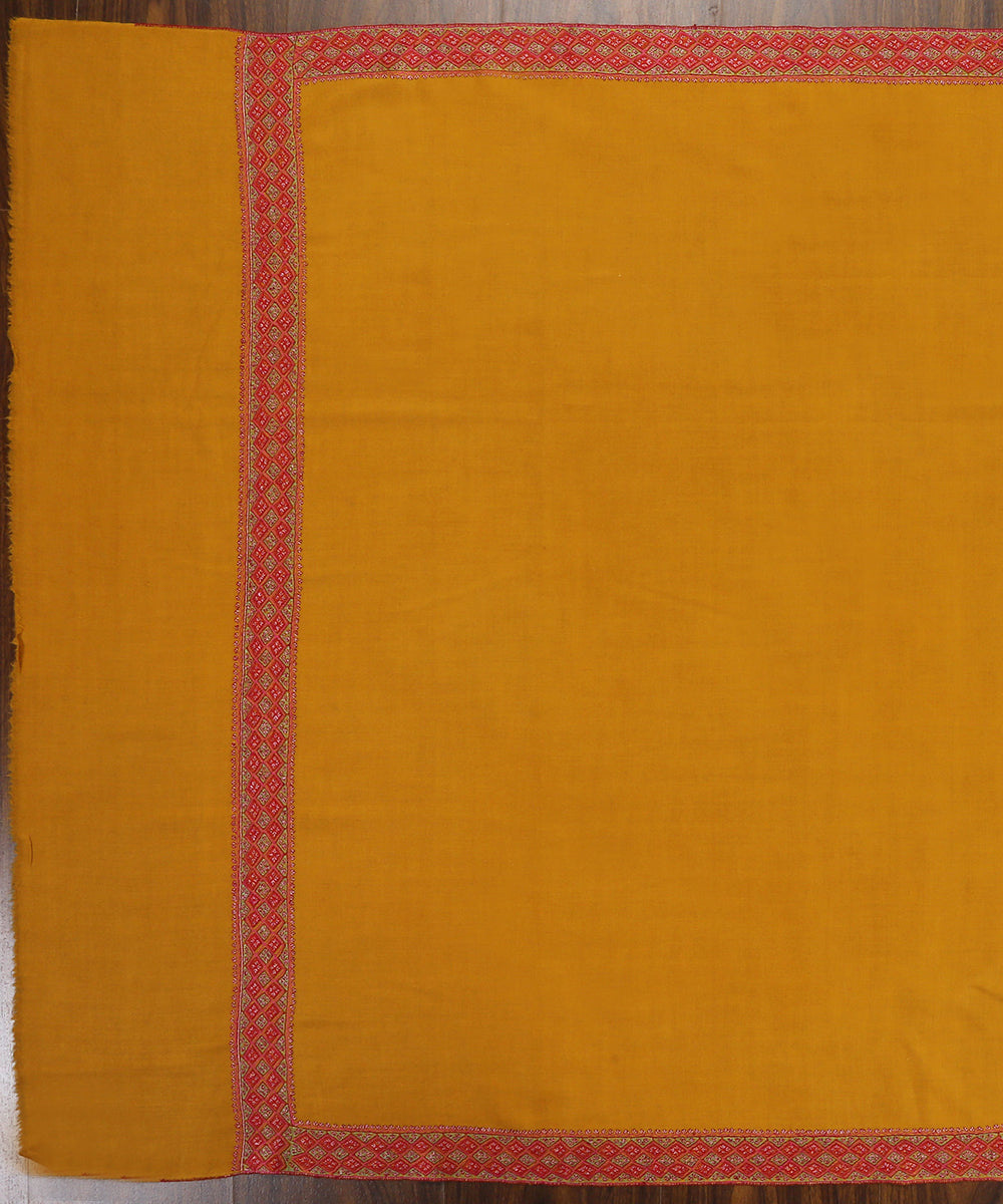 Mustard_Handwoven_Pure_Pashmina_Shawl_With_Sozni_Kari_Border_WeaverStory_03