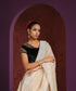 Hand_Embroidered_Black_Velvet_Blouse_With_Shawl_Collar_WeaverStory_02