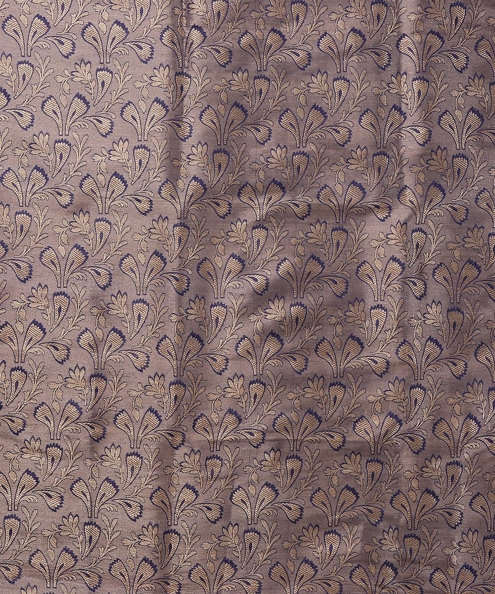 Blue_Handloom_Pure_Katan_Silk_Banarasi_Brocade_Fabric_WeaverStory_02