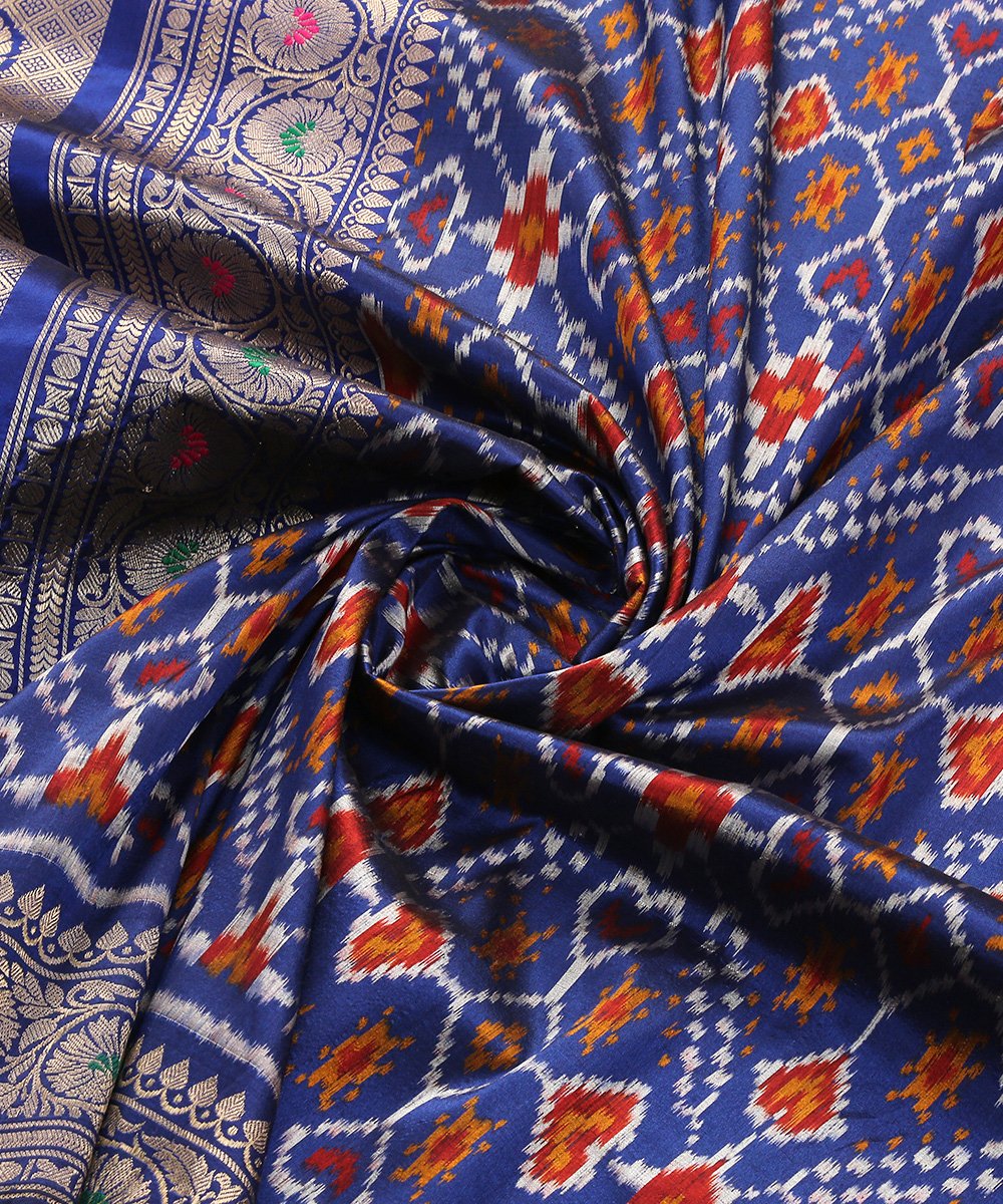 Blue_Handloom_Pure_Silk_Ashawali_Patola_Dupatta_with_Meenakari_Border_and_Pallu_WeaverStory_06