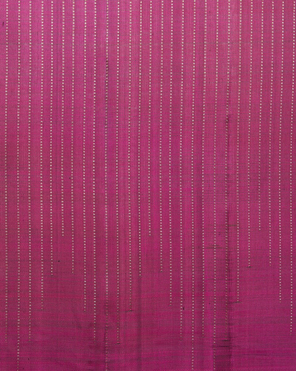 Blush_Pink_Handloom_Kanjivaram_Silk_Saree_With_Gold_Zari_Stripes_WeaverStory_05