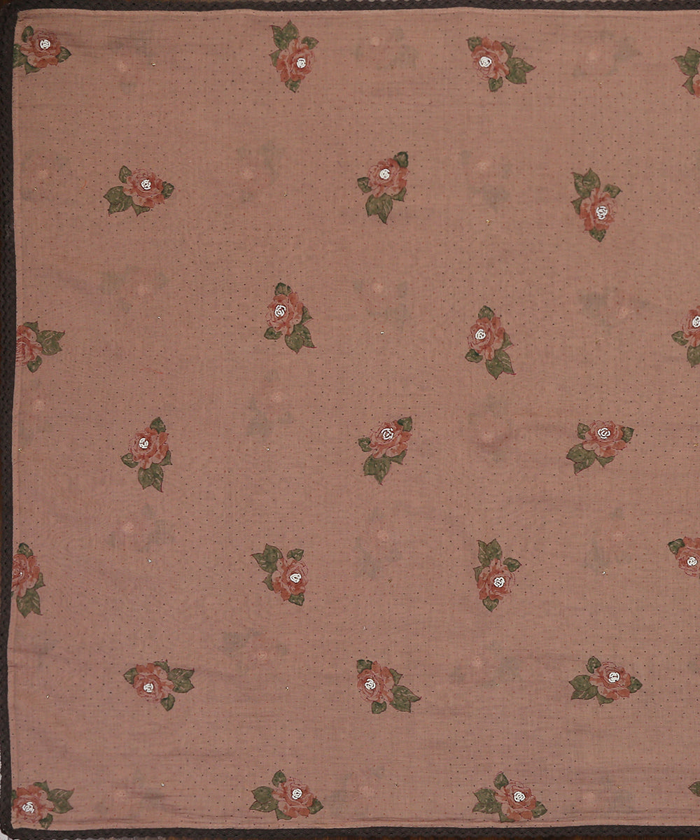 Old_Rose_Handloom_Chanderi_Dupatta_With_Handblocked_Rose_Motifs_WeaverStory_02
