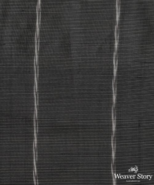 Offwhite_And_Black_Silk_Cotton_Saree_Woven_In_Contenporary_Style_WeaverStory_06
