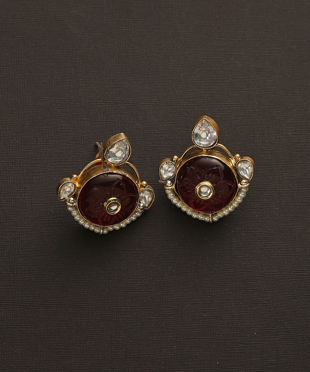 Iha_Handcrafted_Earrings_With_Pearls_And_Stones_WeaverStory_02